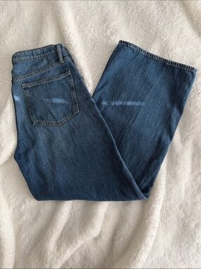 GAP Dark Blue Wide Leg Jeans